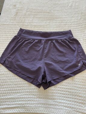 Fabletics Sunchaser Purple Womens Athletic Shorts